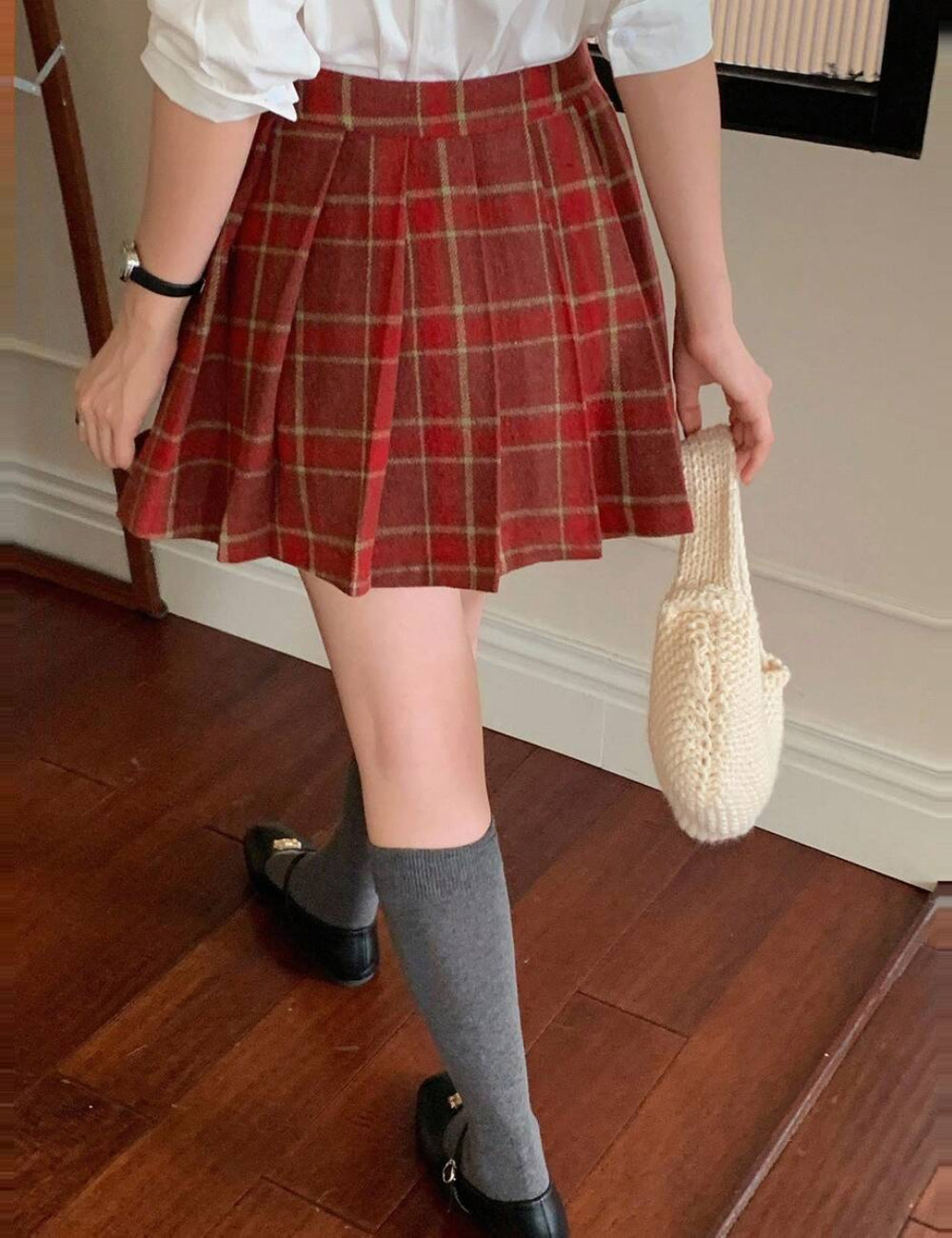 Fustă midi Shein, mix culori