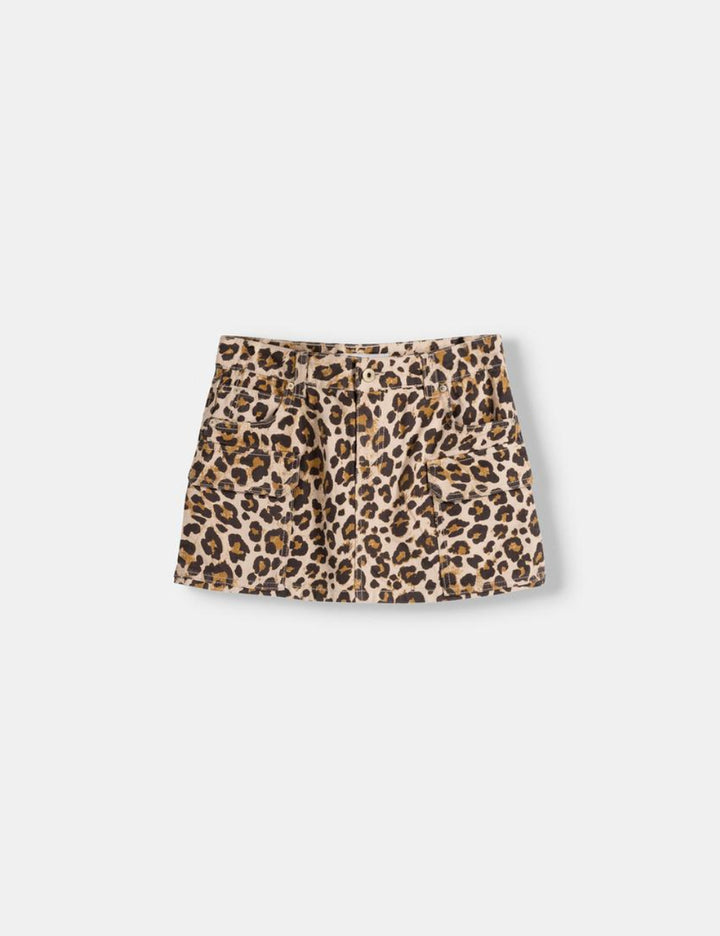 Fustă mini Bershka, mix culori
