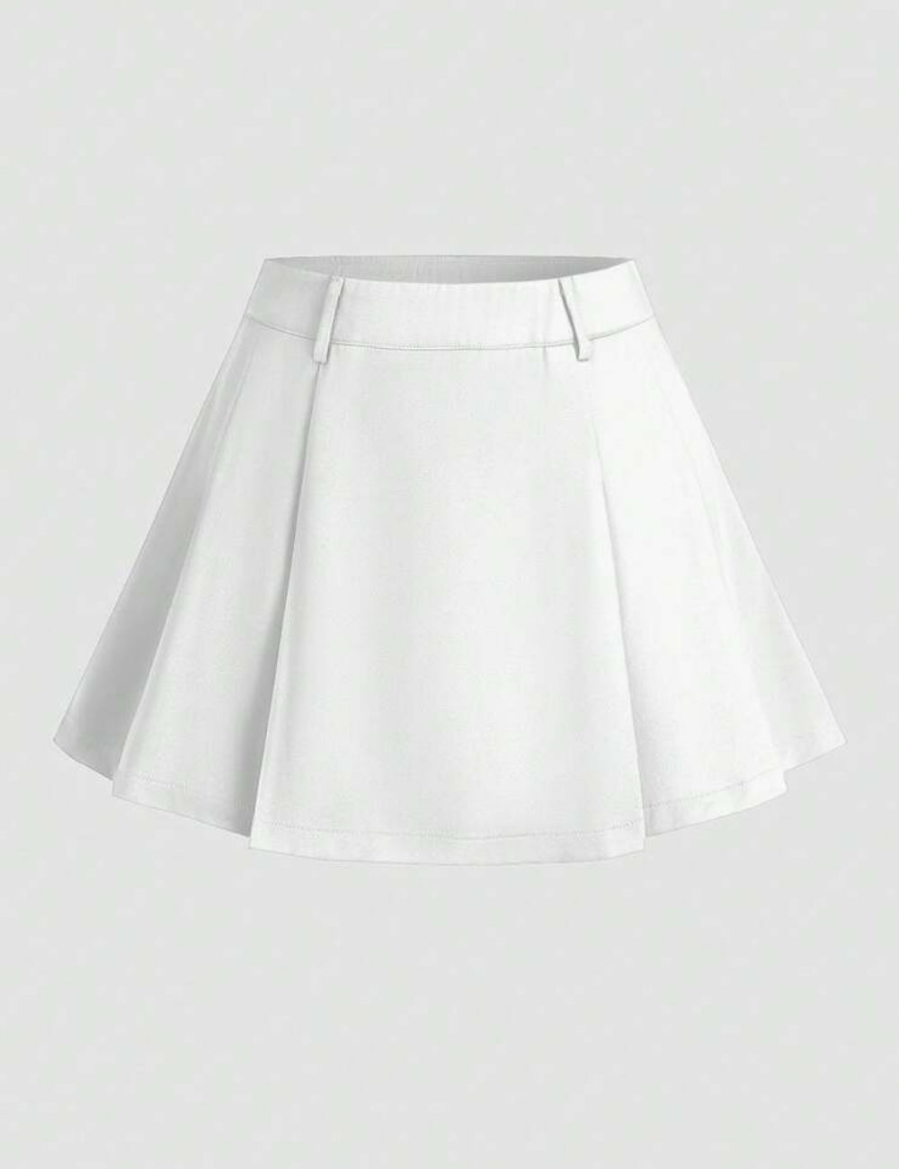 Shein miniszoknya, fehér