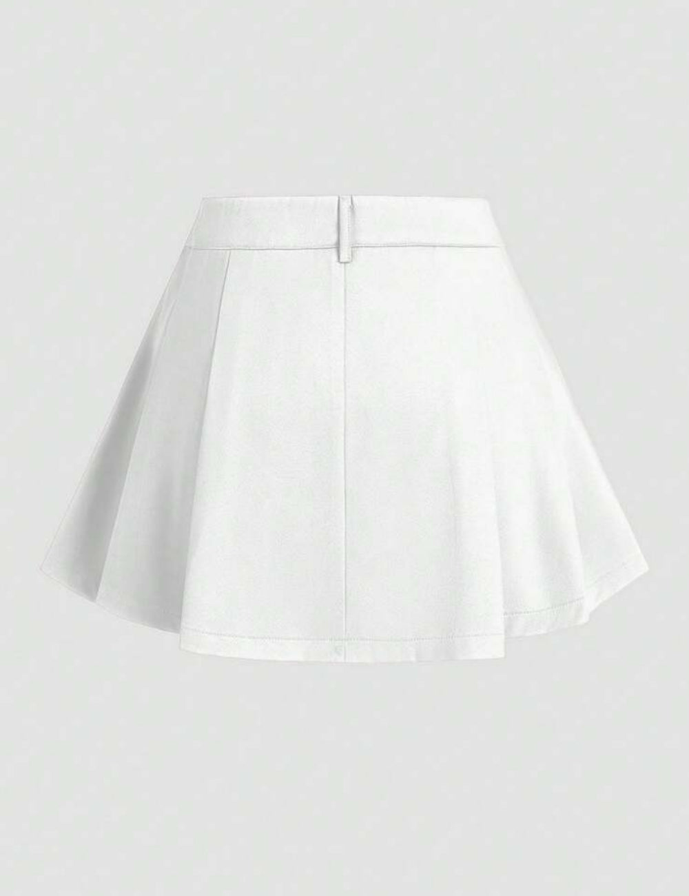 Shein miniszoknya, fehér
