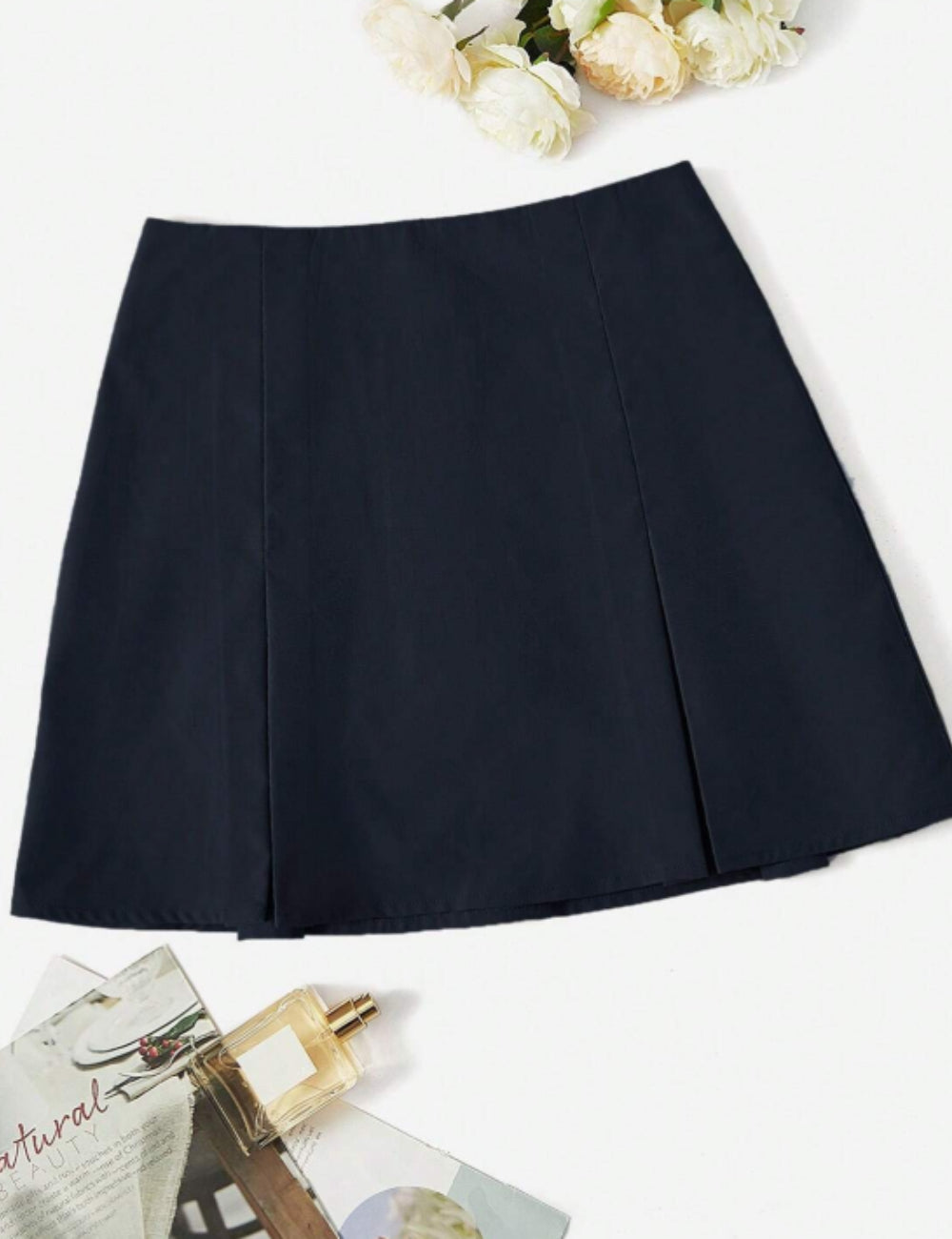 Shein miniszoknya, sötétkék