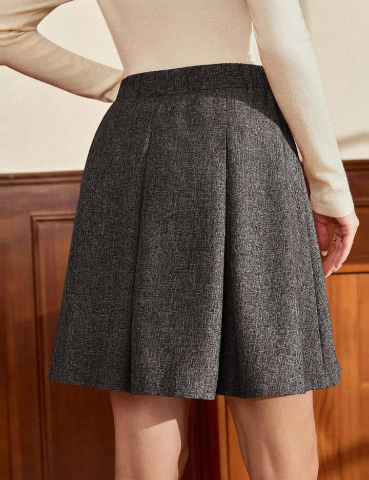 Shein miniszoknya, szürke