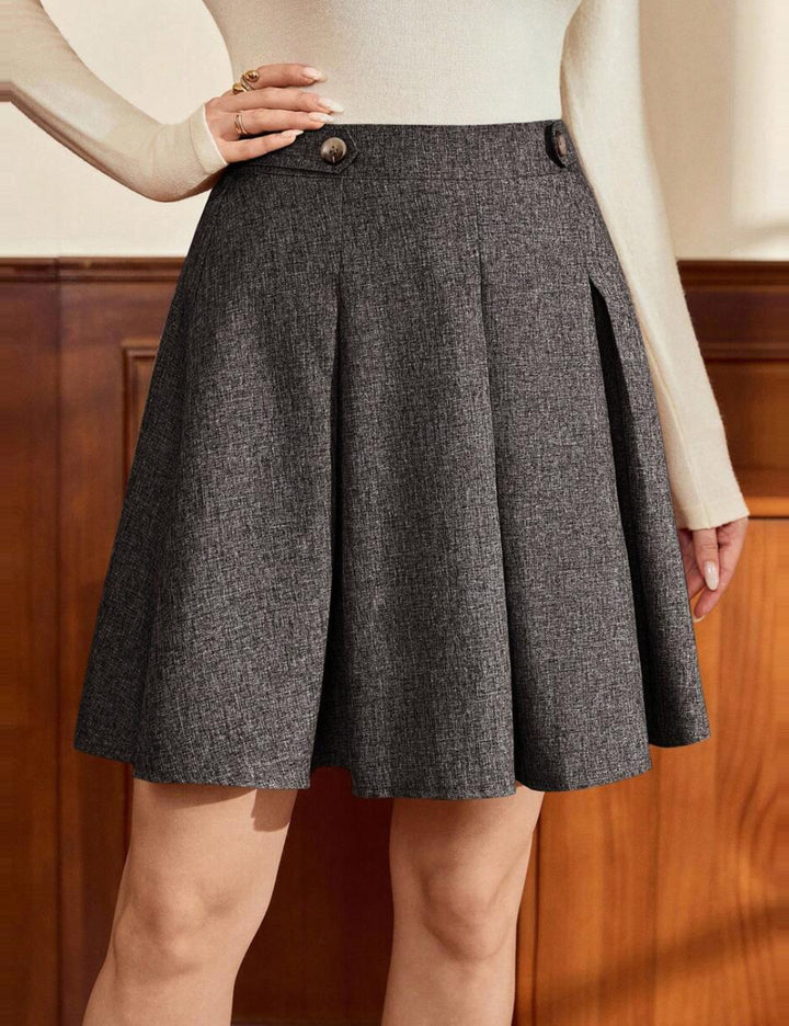 Shein miniszoknya, szürke