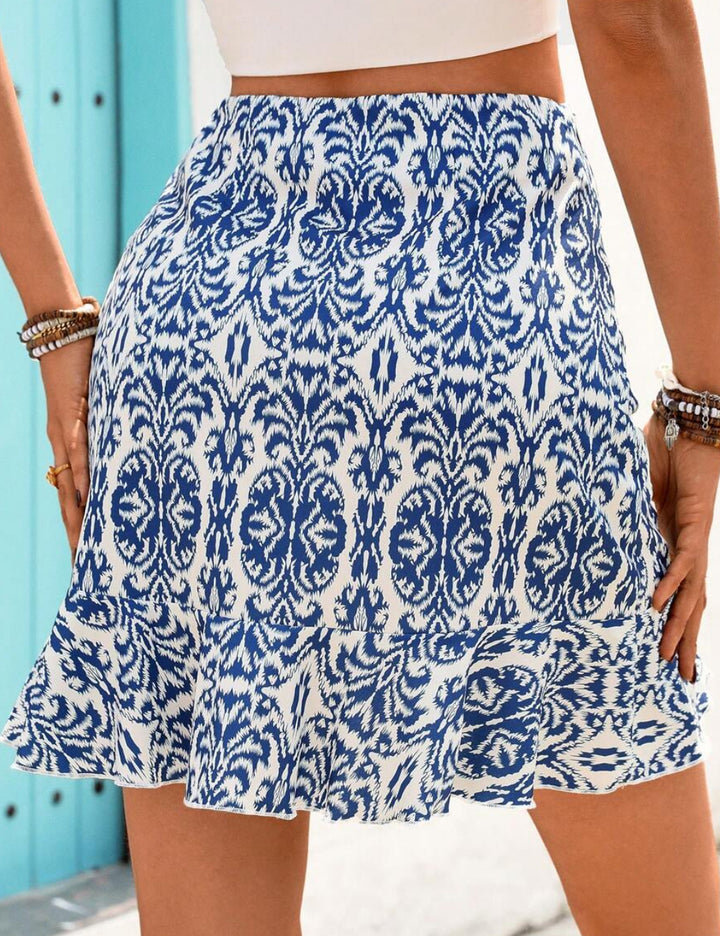 Fusta mini Shein, mix culori