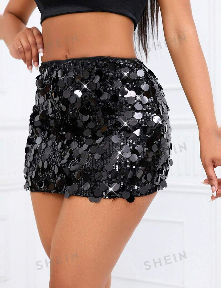 Fustă mini Shein, negru