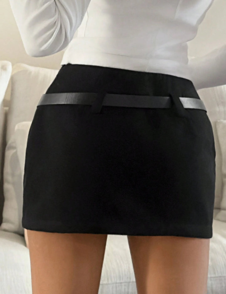 Fustă mini Shein, negru