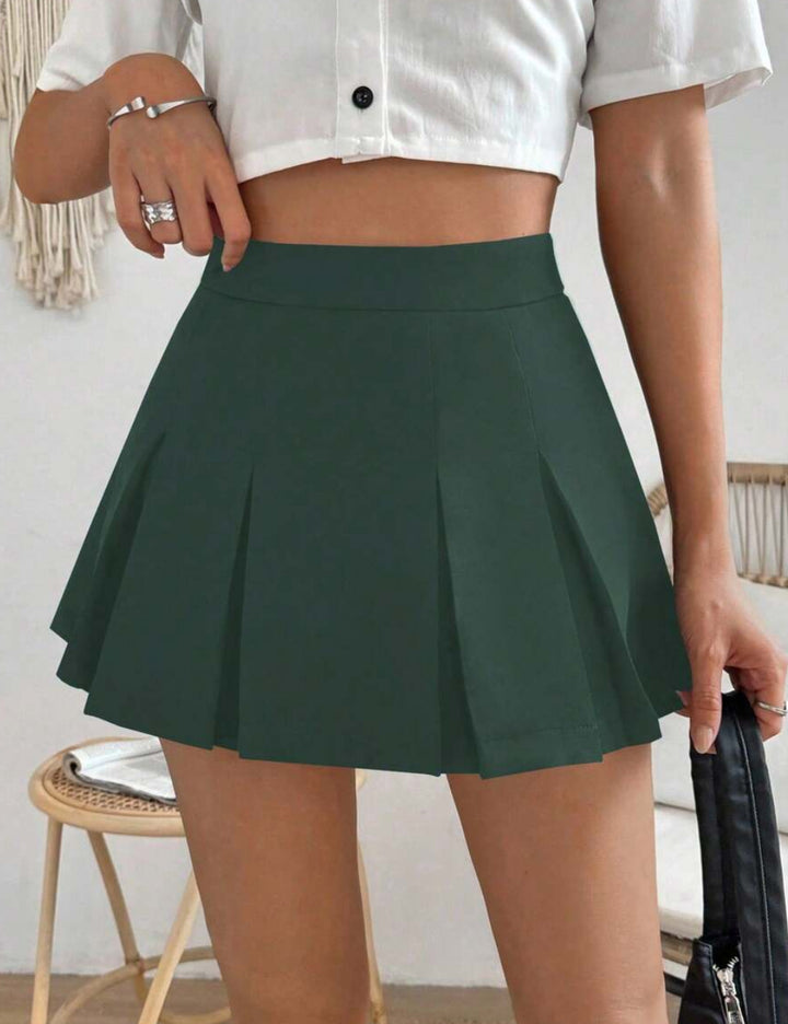 Fustă mini Shein, verde