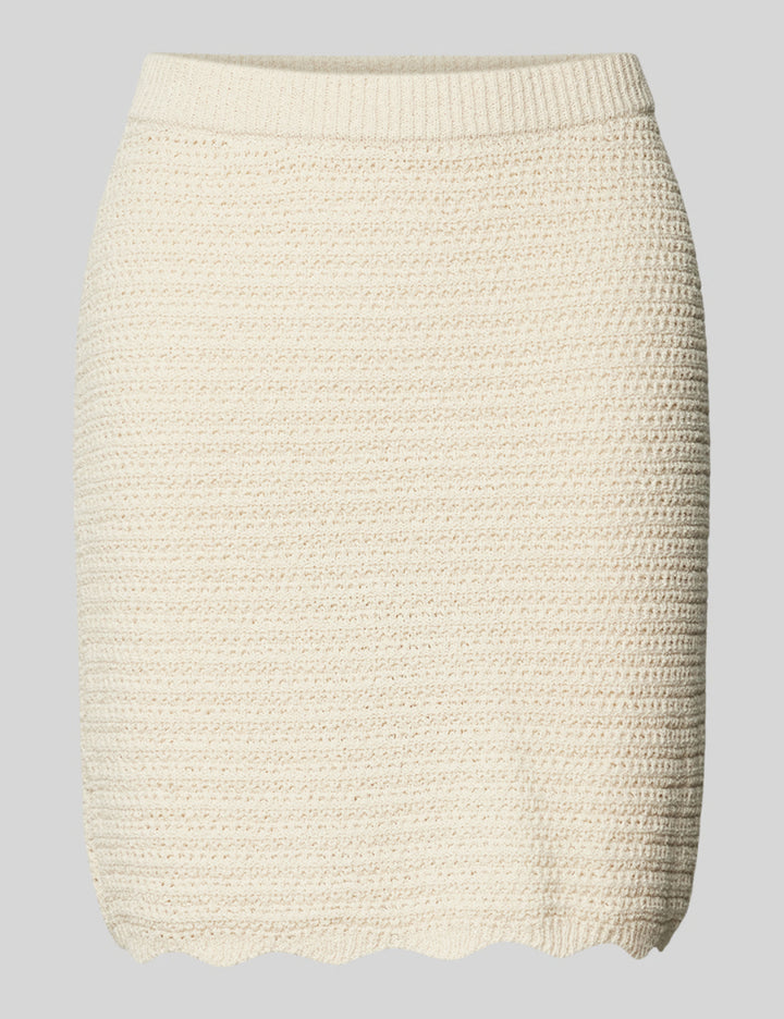Fustă mini Vero Moda, crem