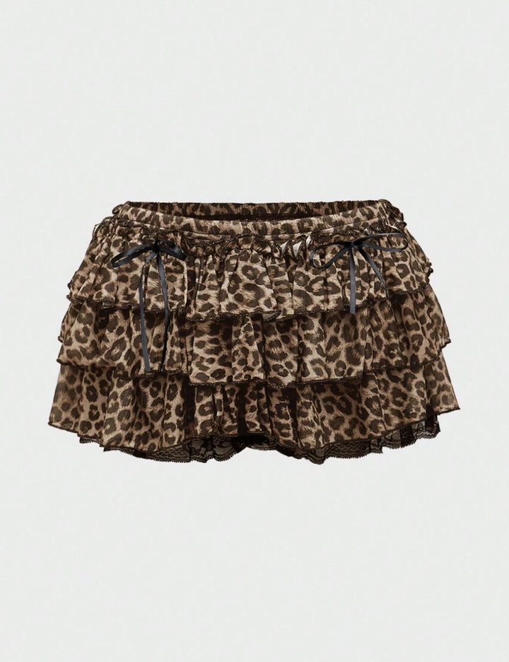 Fustă Pantalon Shein, maro