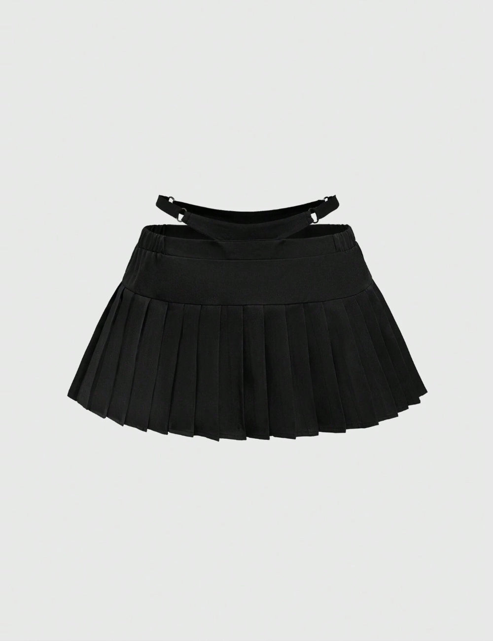 Fustă Pantalon Shein Curve+, negru