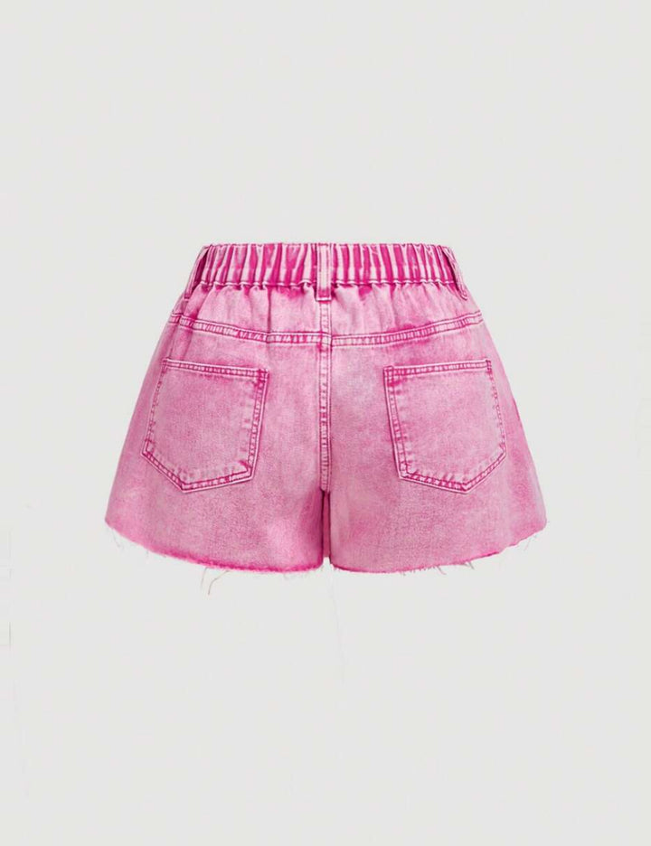 Fustă Pantalon Shein Curve+, roz