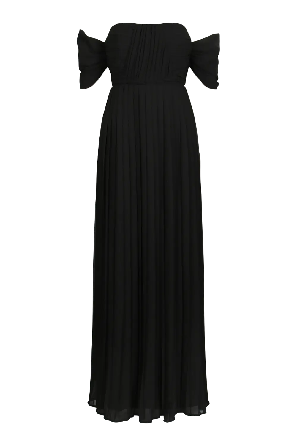 Rochie maxi BOOHOO, negru