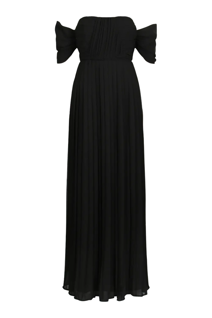 Rochie maxi BOOHOO, negru