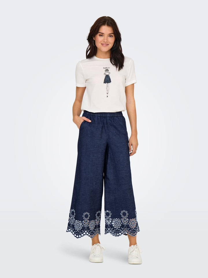 Pantaloni JDY, albastru