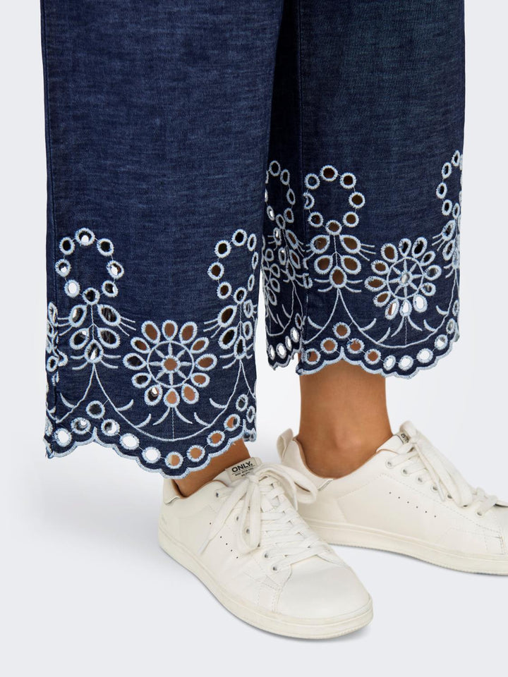 Pantaloni JDY, albastru