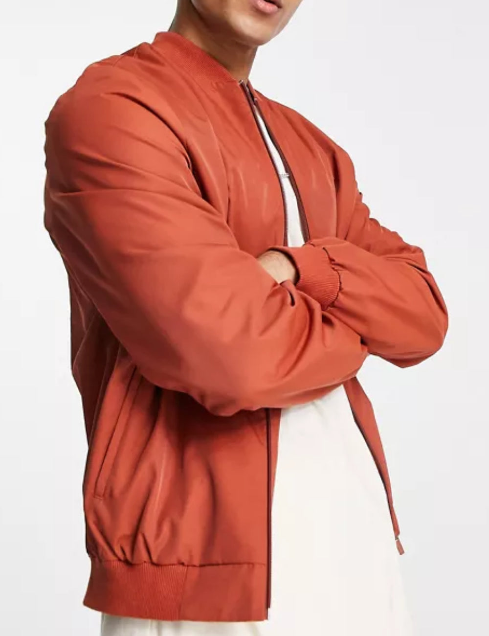 Geacă ASOS, cărămiziu
