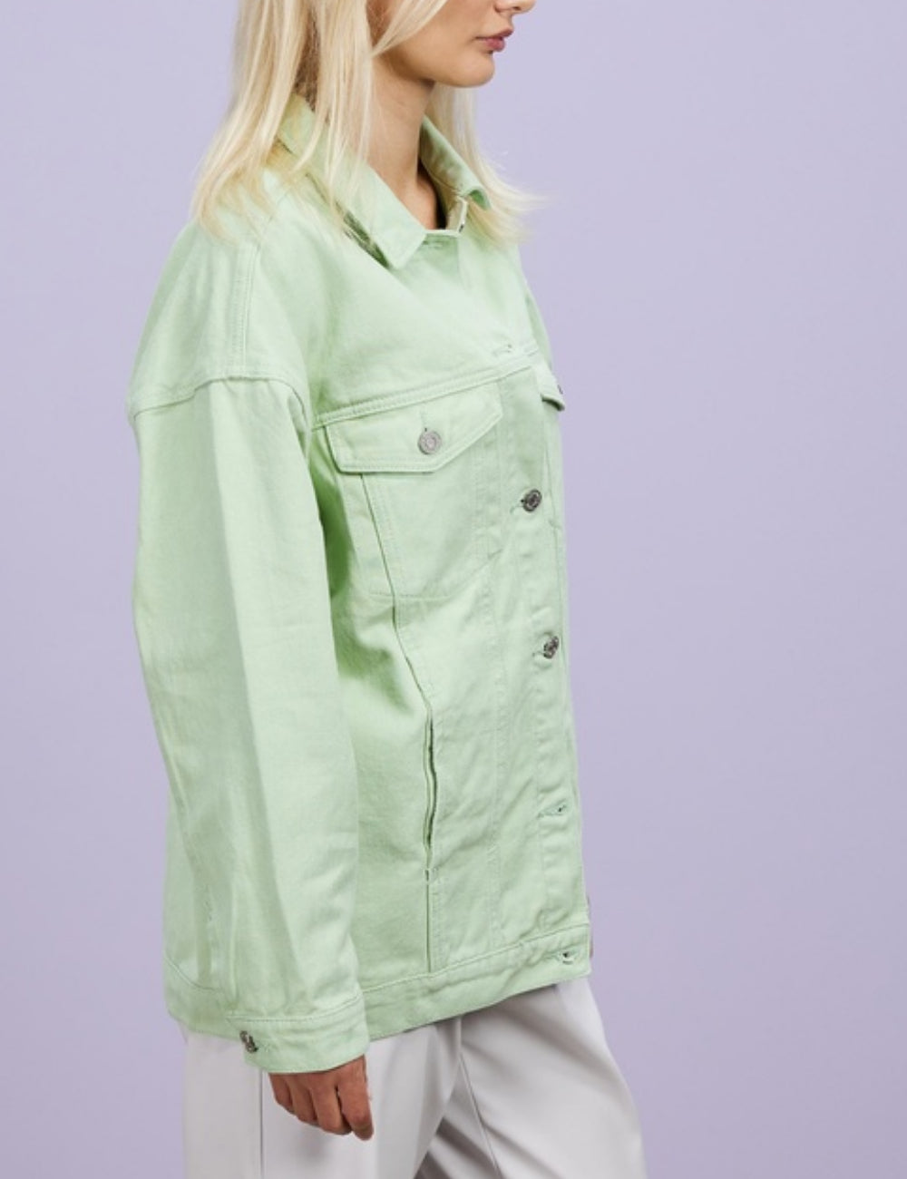 Geacă de blugi Missguided, mint