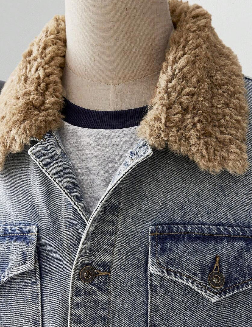 Shein MANFINITY Farmerdzseki, kék