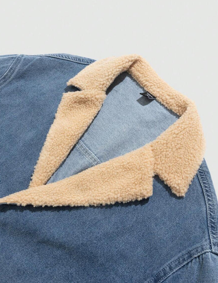 Geacă de blugi Shein, albastru