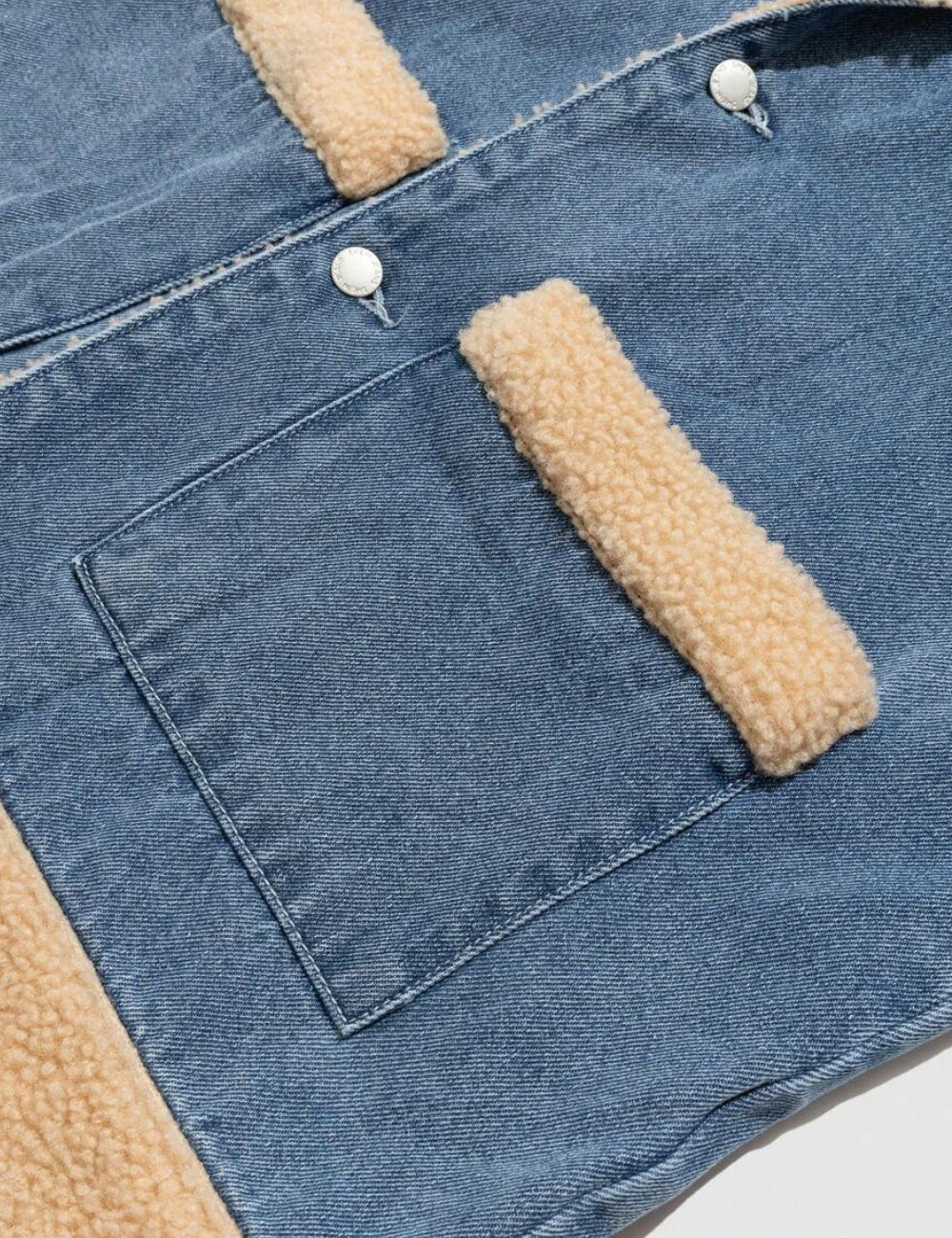 Geacă de blugi Shein, albastru