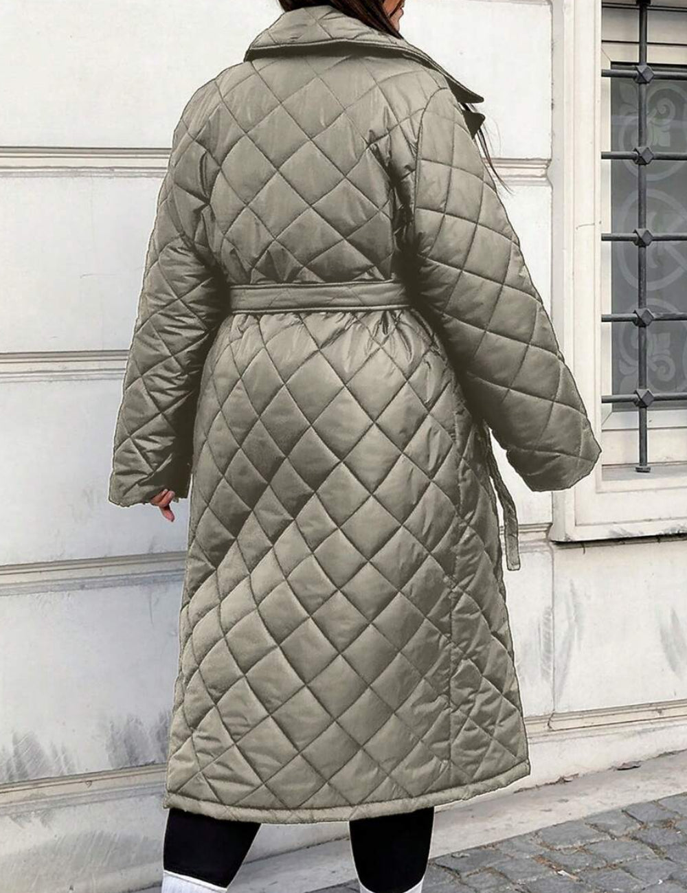 Shein Curve+ bézs kabát