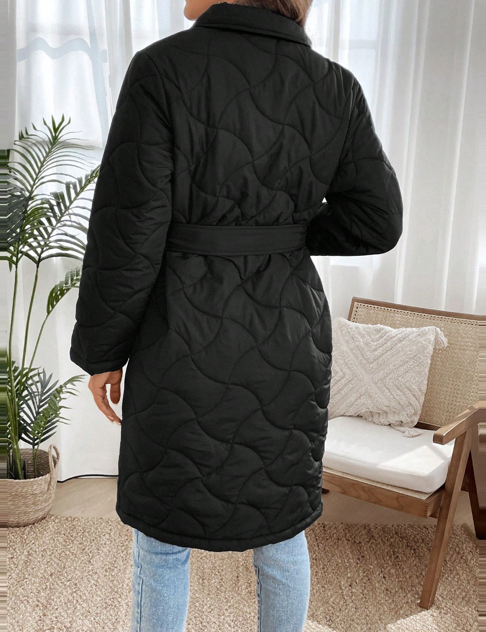 Geaca Shein, negru