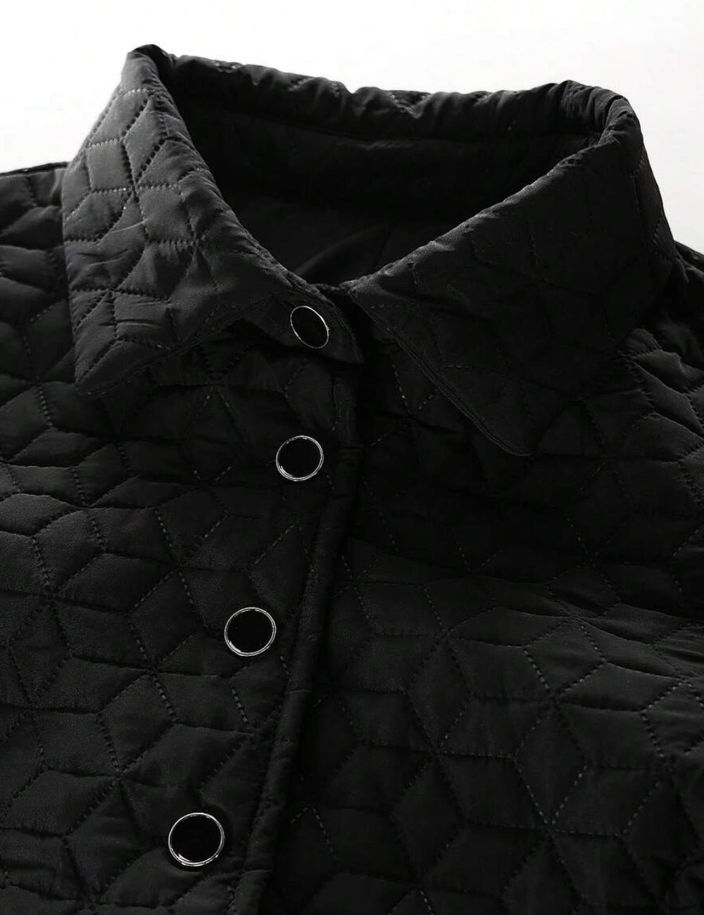 Geacă Shein Curve+, negru