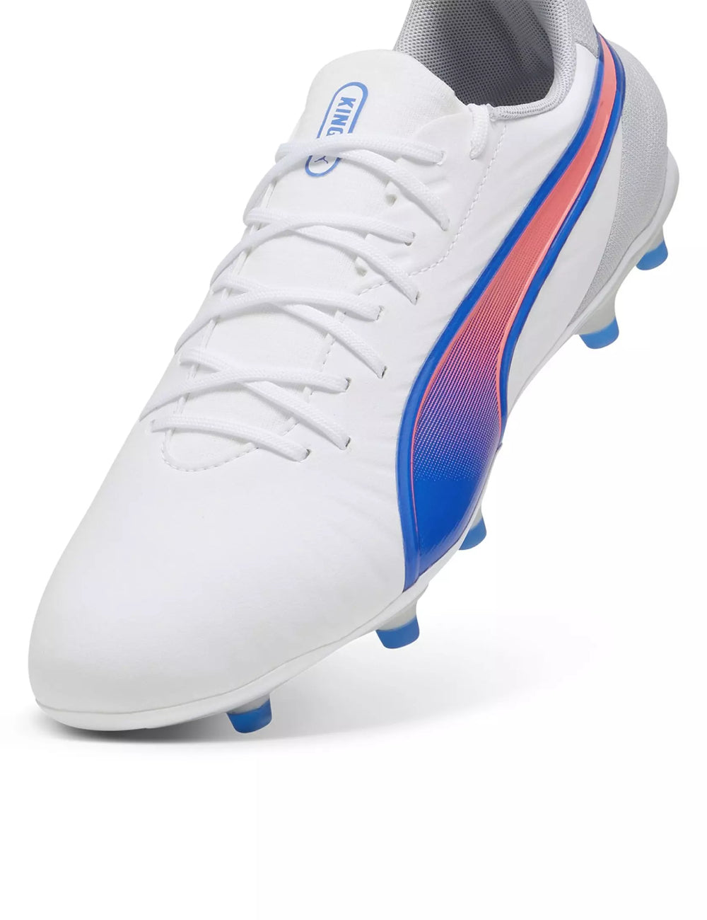 Ghete de fotbal Puma, alb