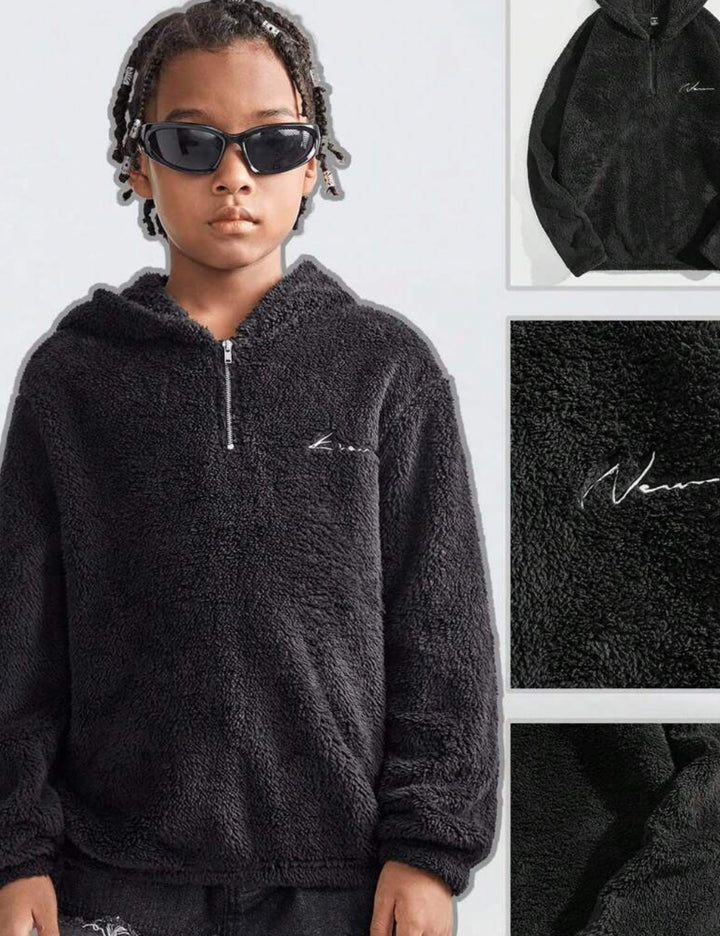 Hanorac Shein, negru