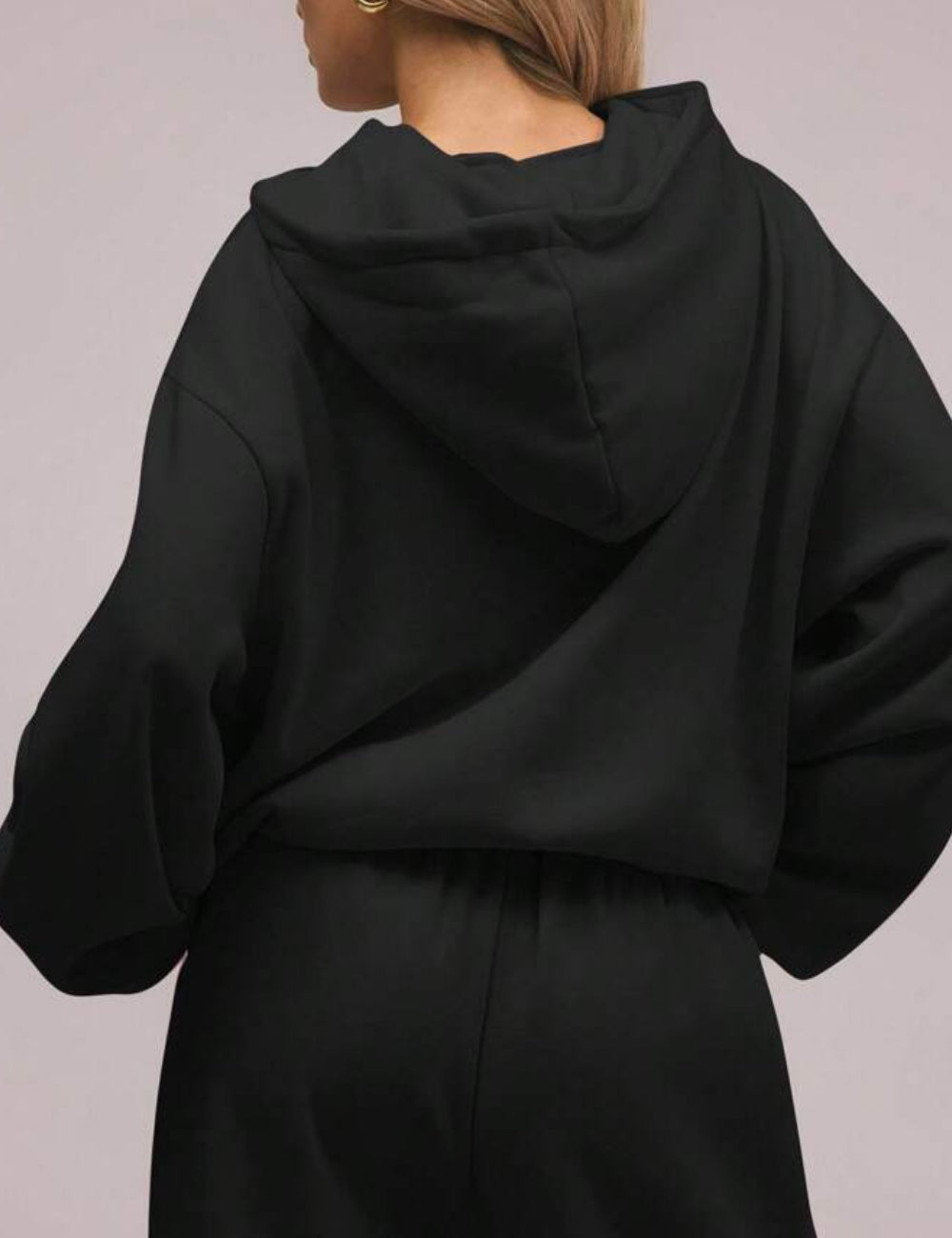 Hanorac Shein, negru