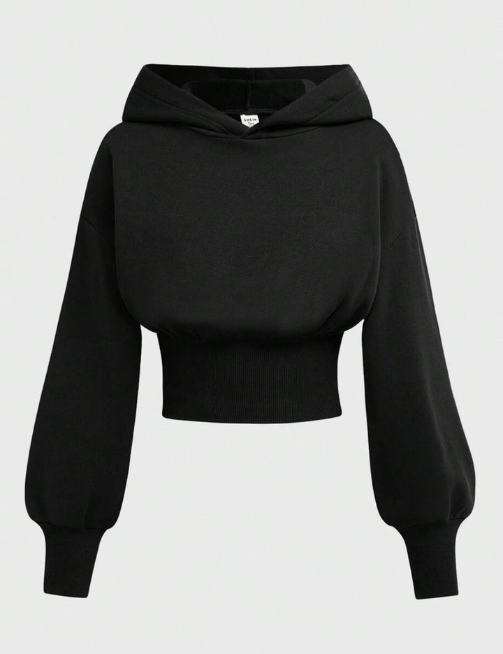 Hanorac Shein, negru