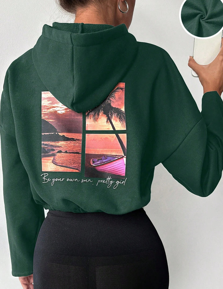 Hanorac Shein, verde