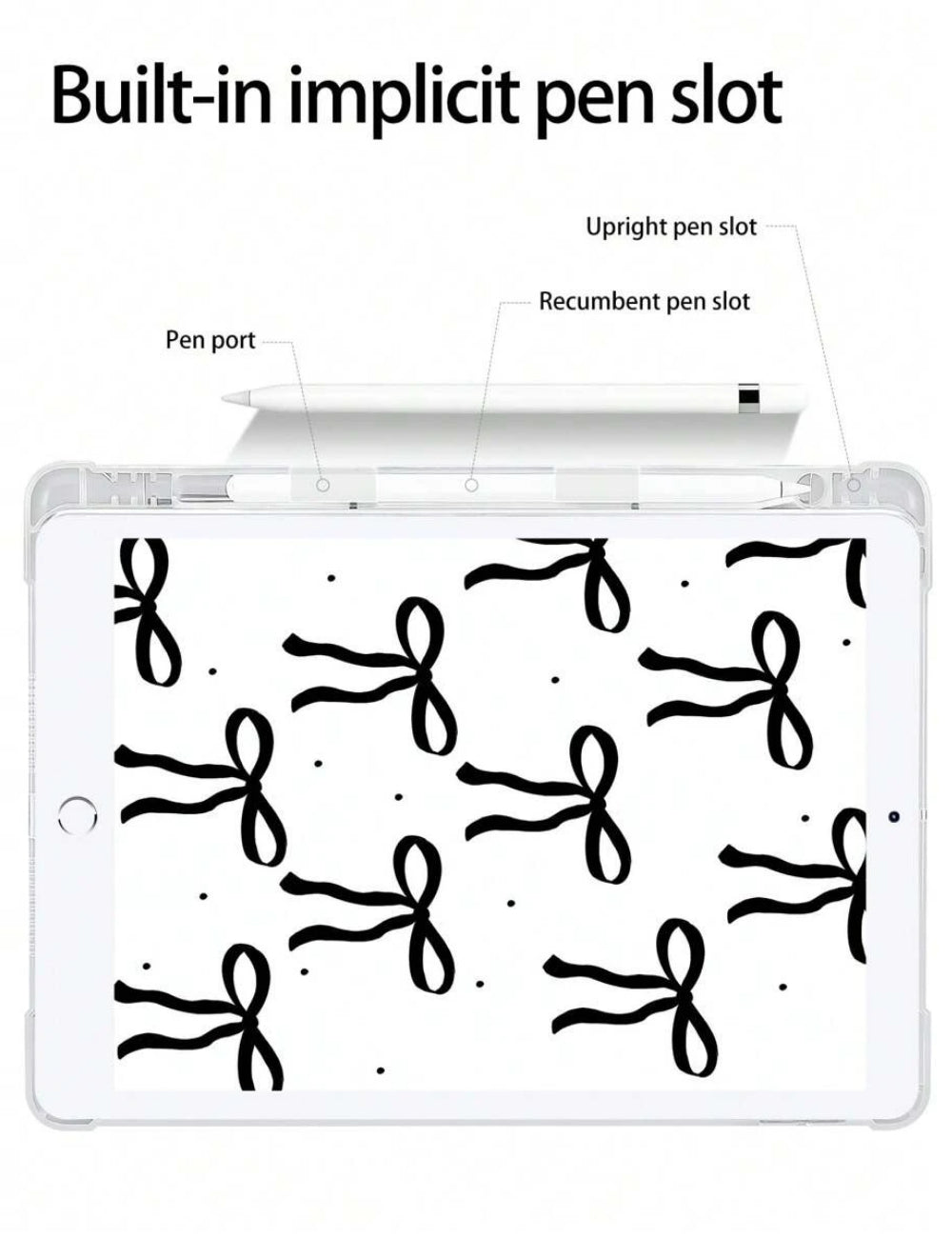 Husă iPad Shein, alb