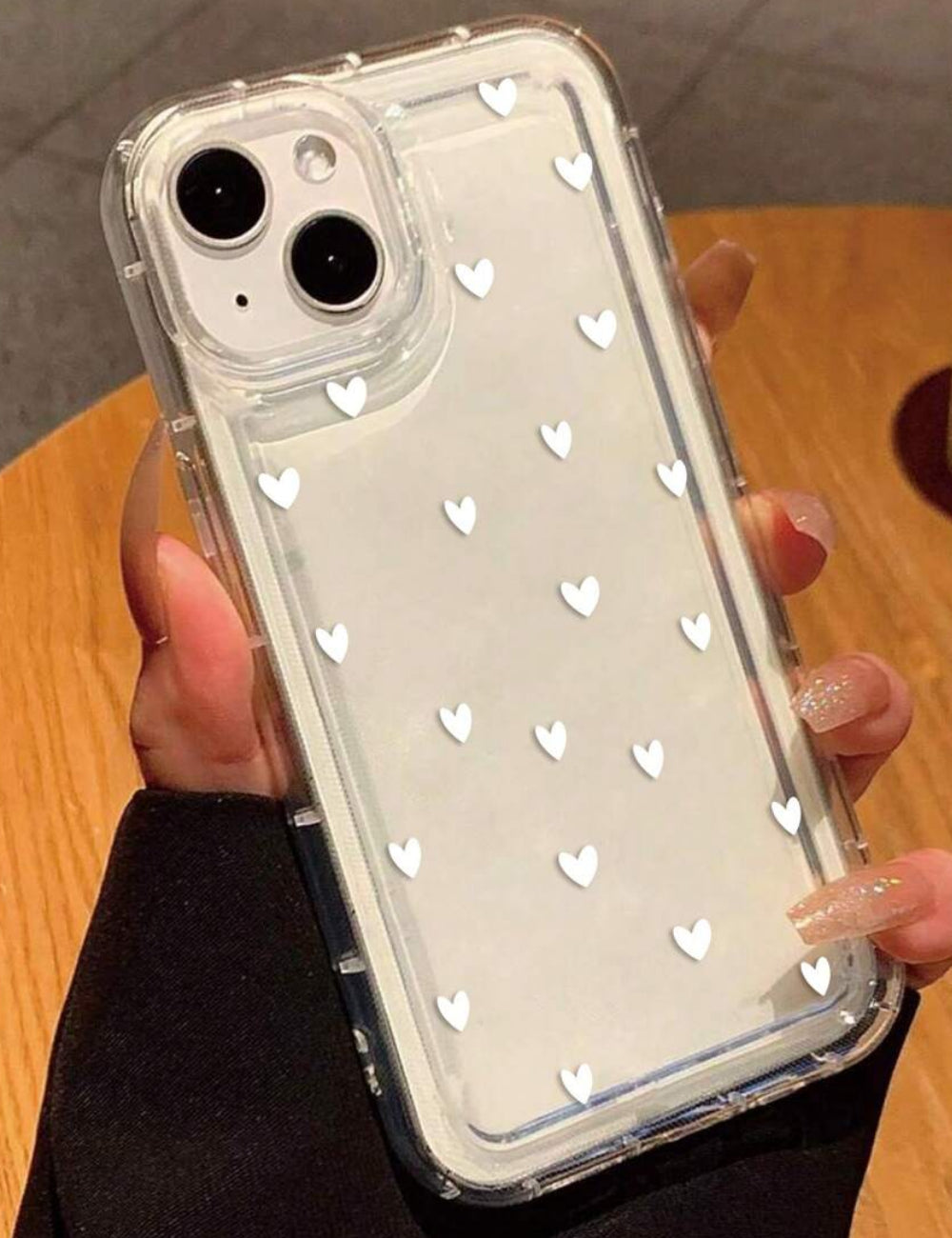 Husa Iphone Shein, transparent