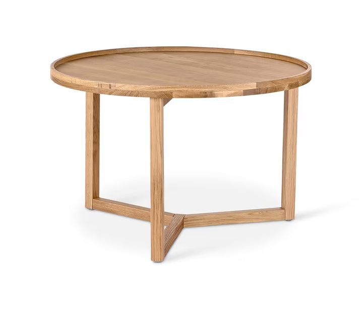 Masă de cafea rotundă TCHIBO, maro
