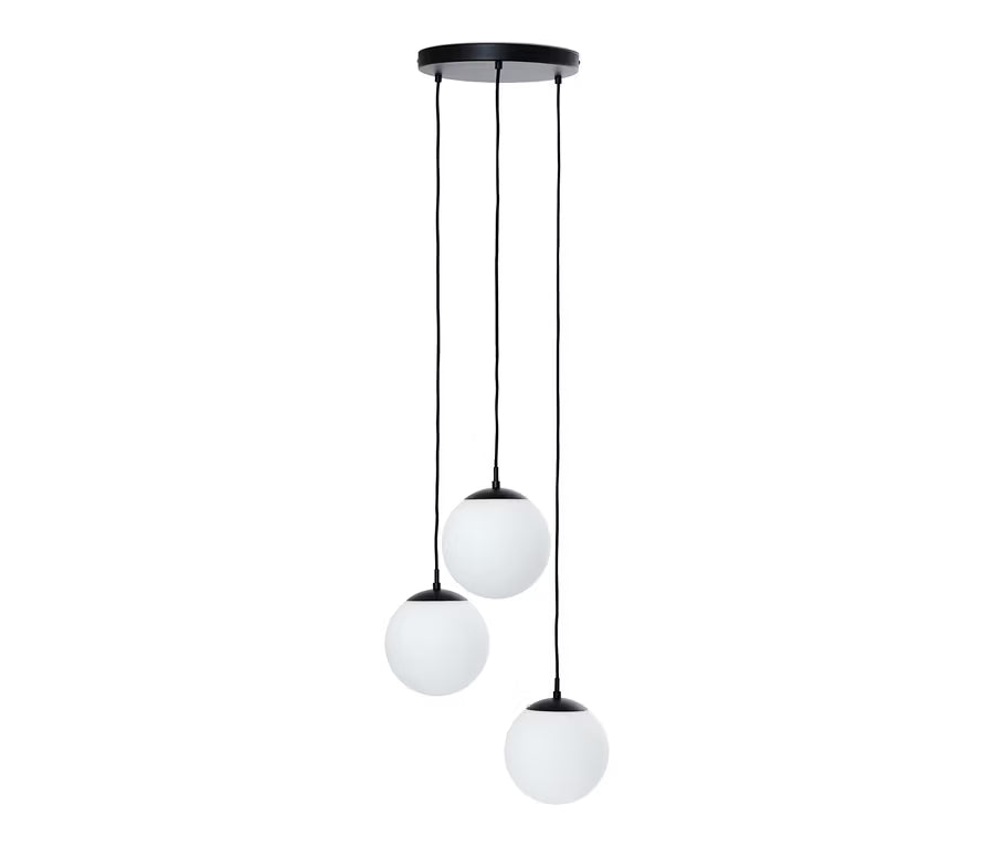 Lampă suspendată TCHIBO, negru
