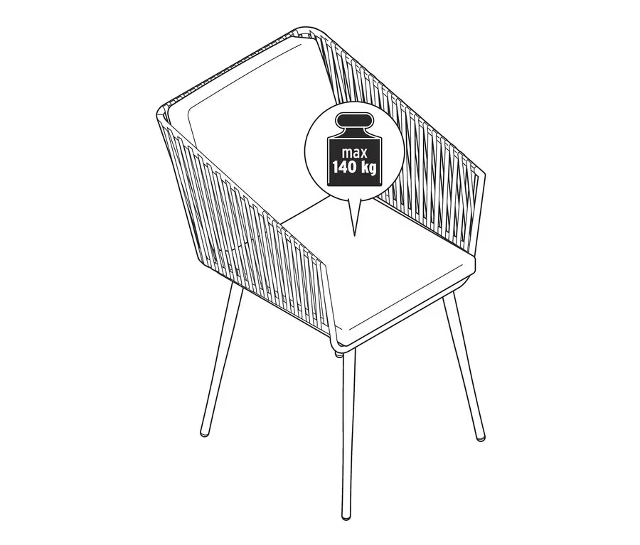 Scaun TCHIBO, gri