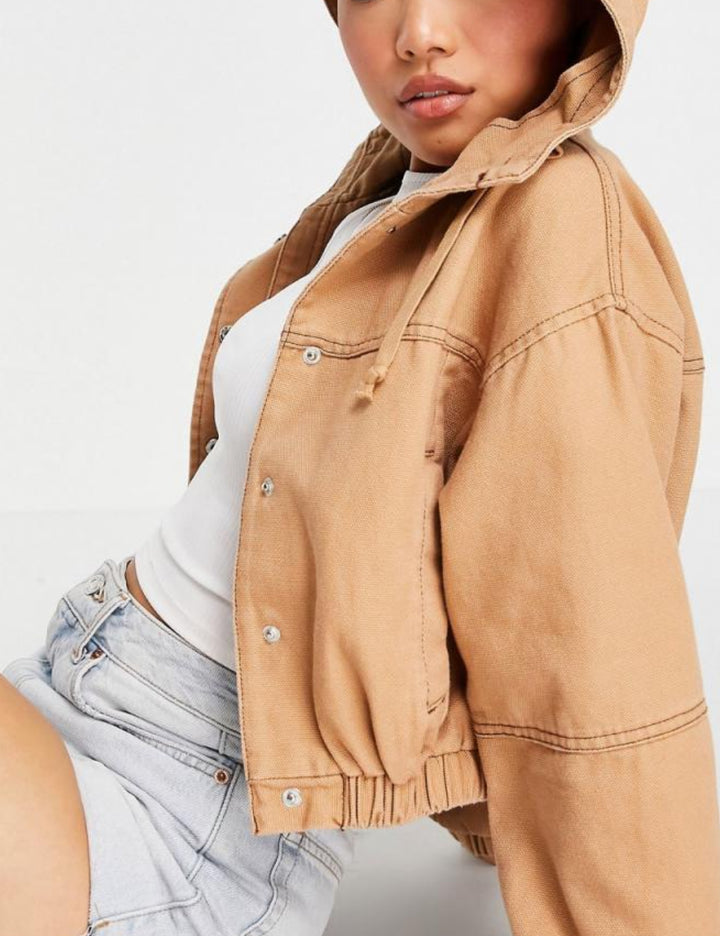 Jachetă ASOS, maro