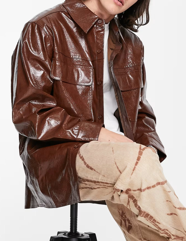 Jachetă ASOS, maro