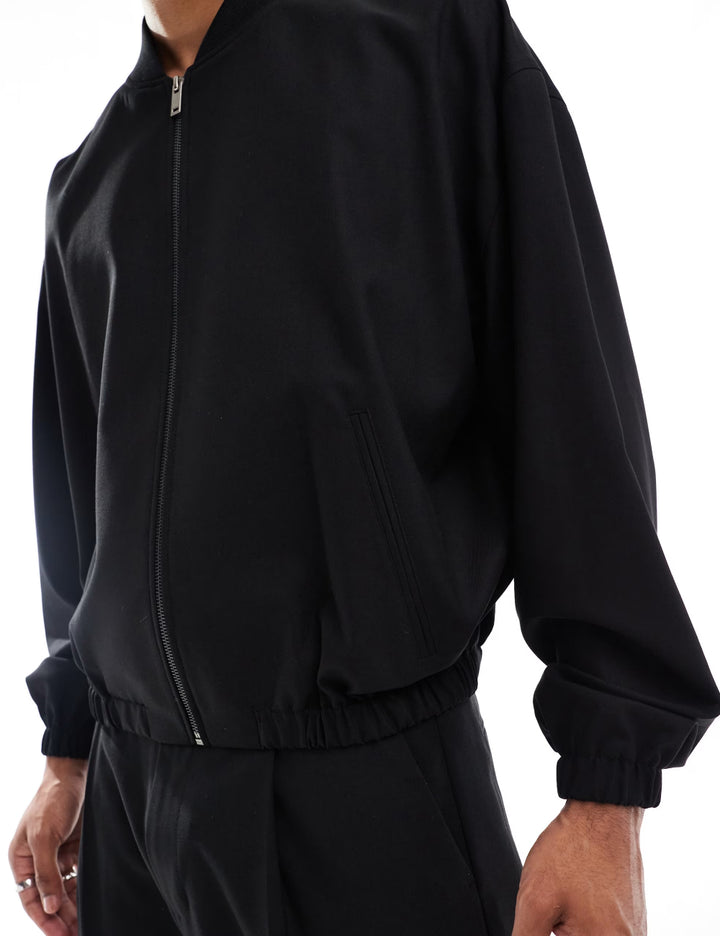 Jachetă ASOS, negru