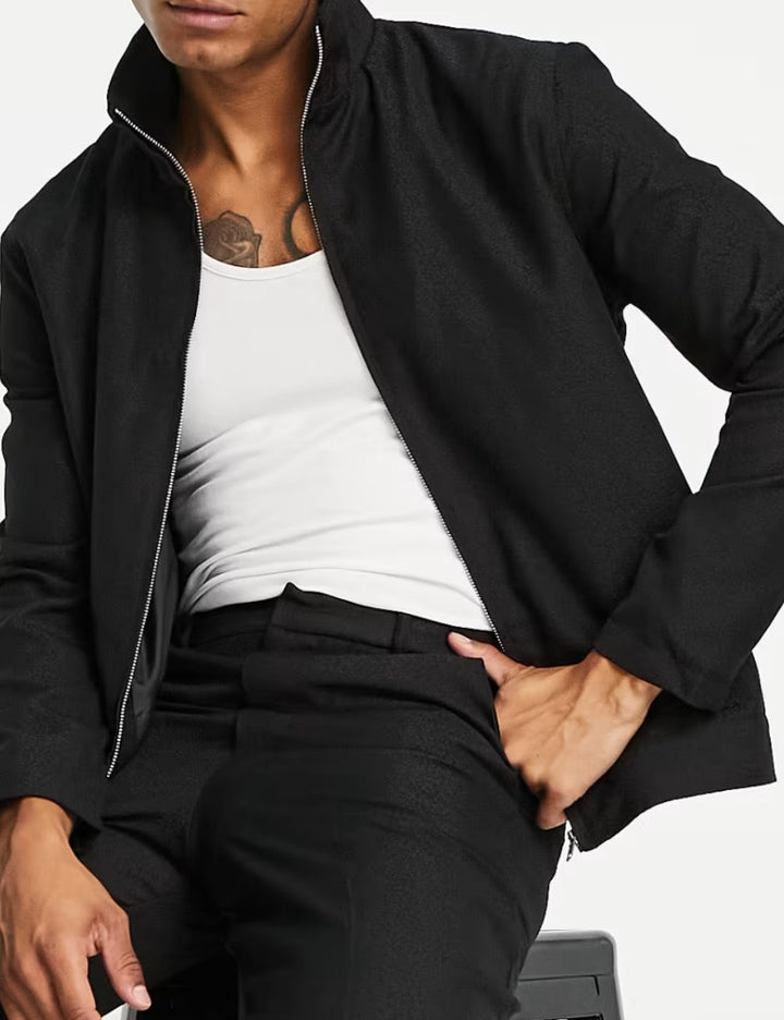 Jachetă ASOS, negru