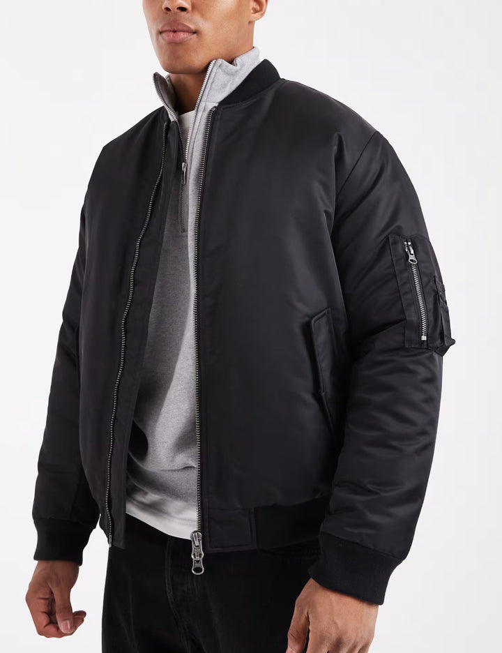 Jachetă ASOS, negru