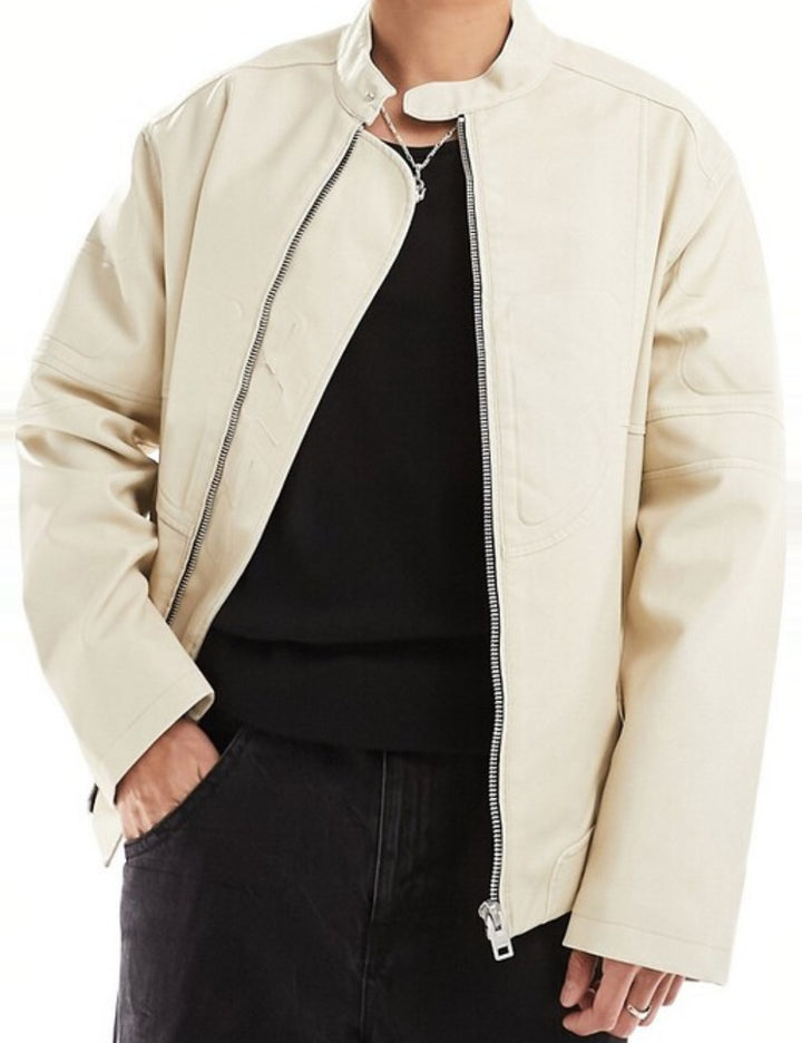 Jacheta Bershka, crem