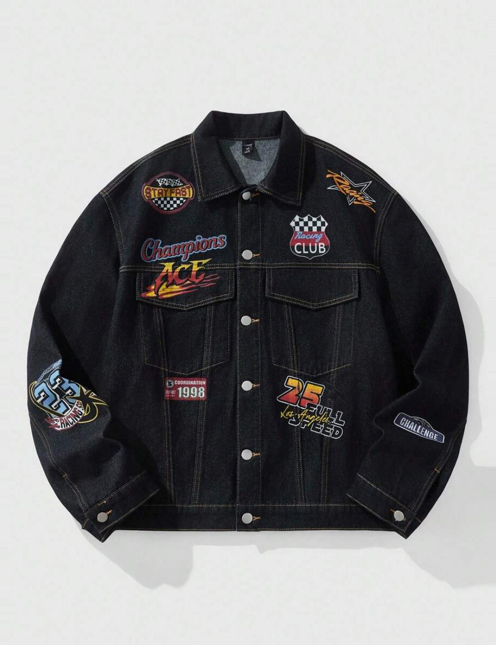 Jachetă De Blugi Shein, negru