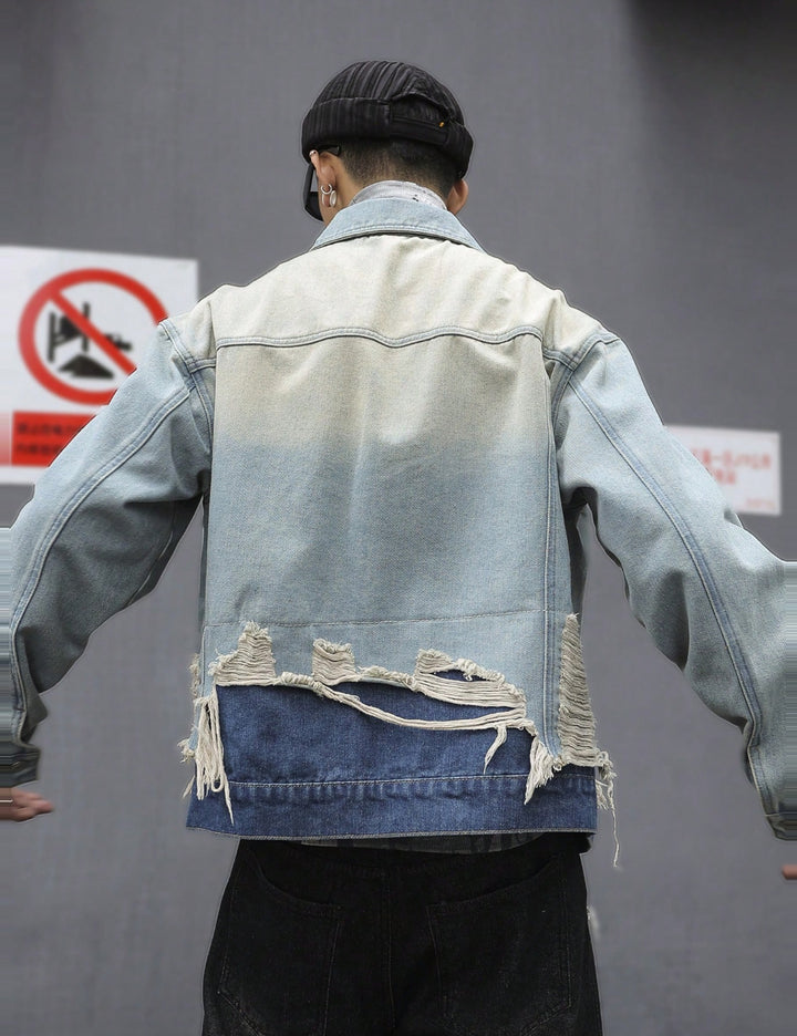 Jachetă Shein MANFINITY, albastru