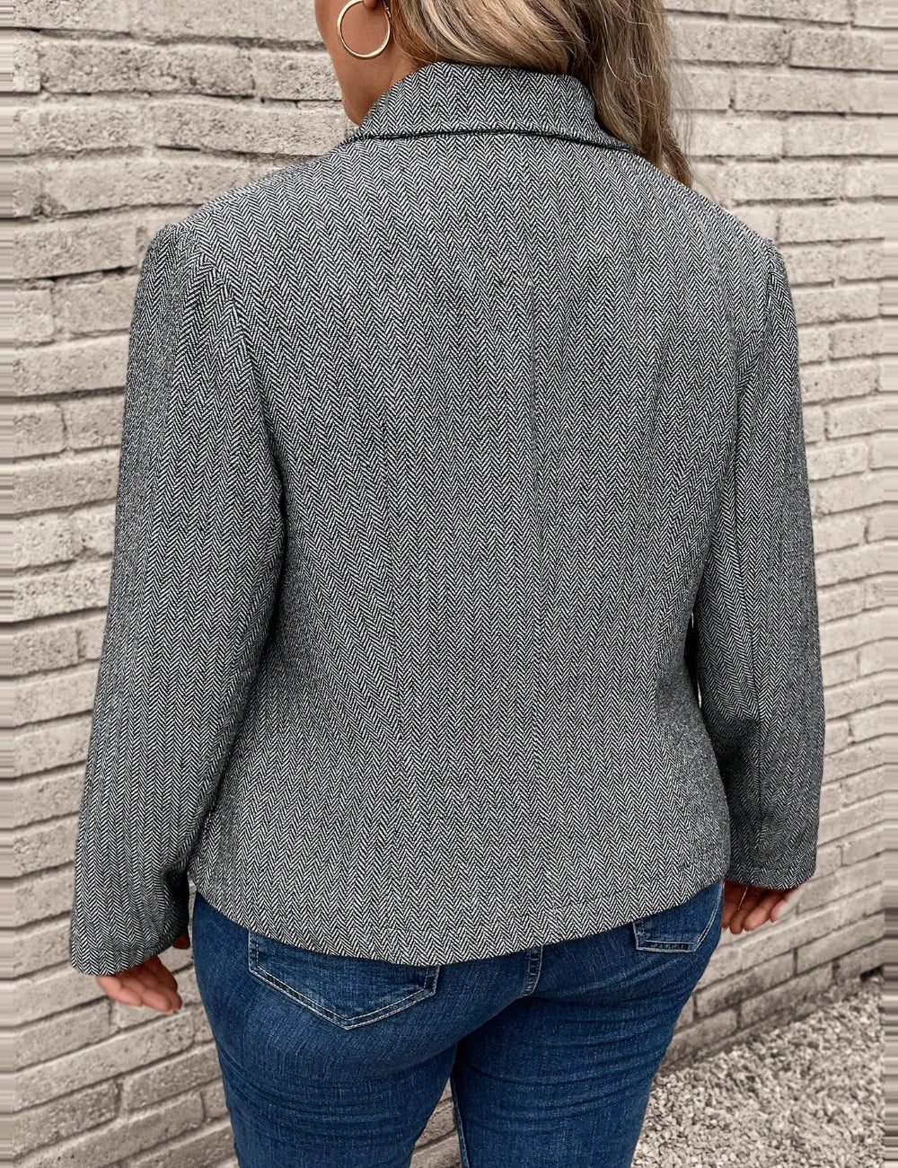 Shein Emery Rose Jacket, Gray