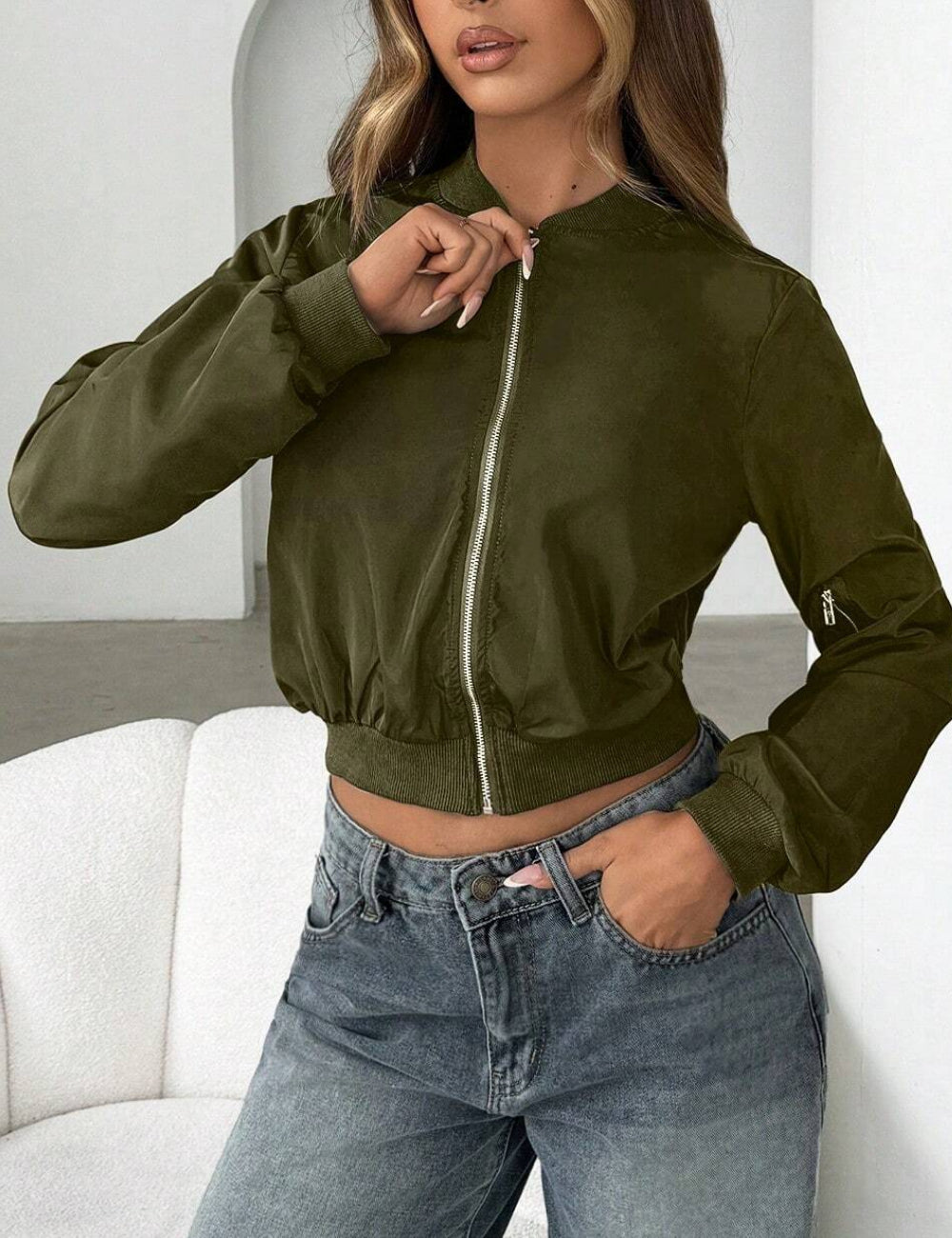 Shein dzseki, khaki