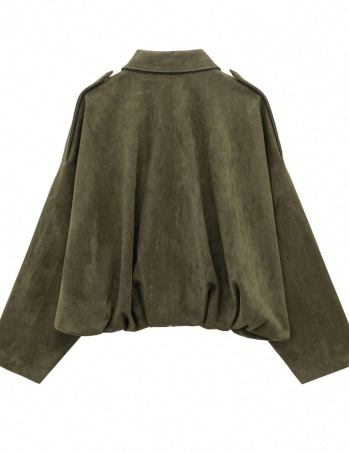 Jachetă SHEIN, kaki