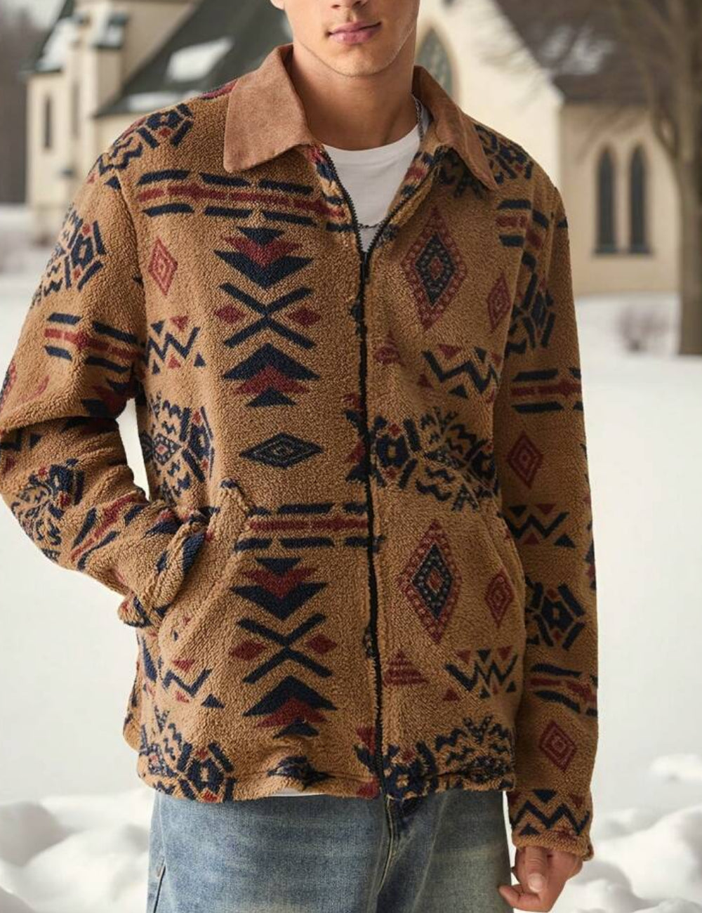 Shein MANFINITY dzseki, többszínű