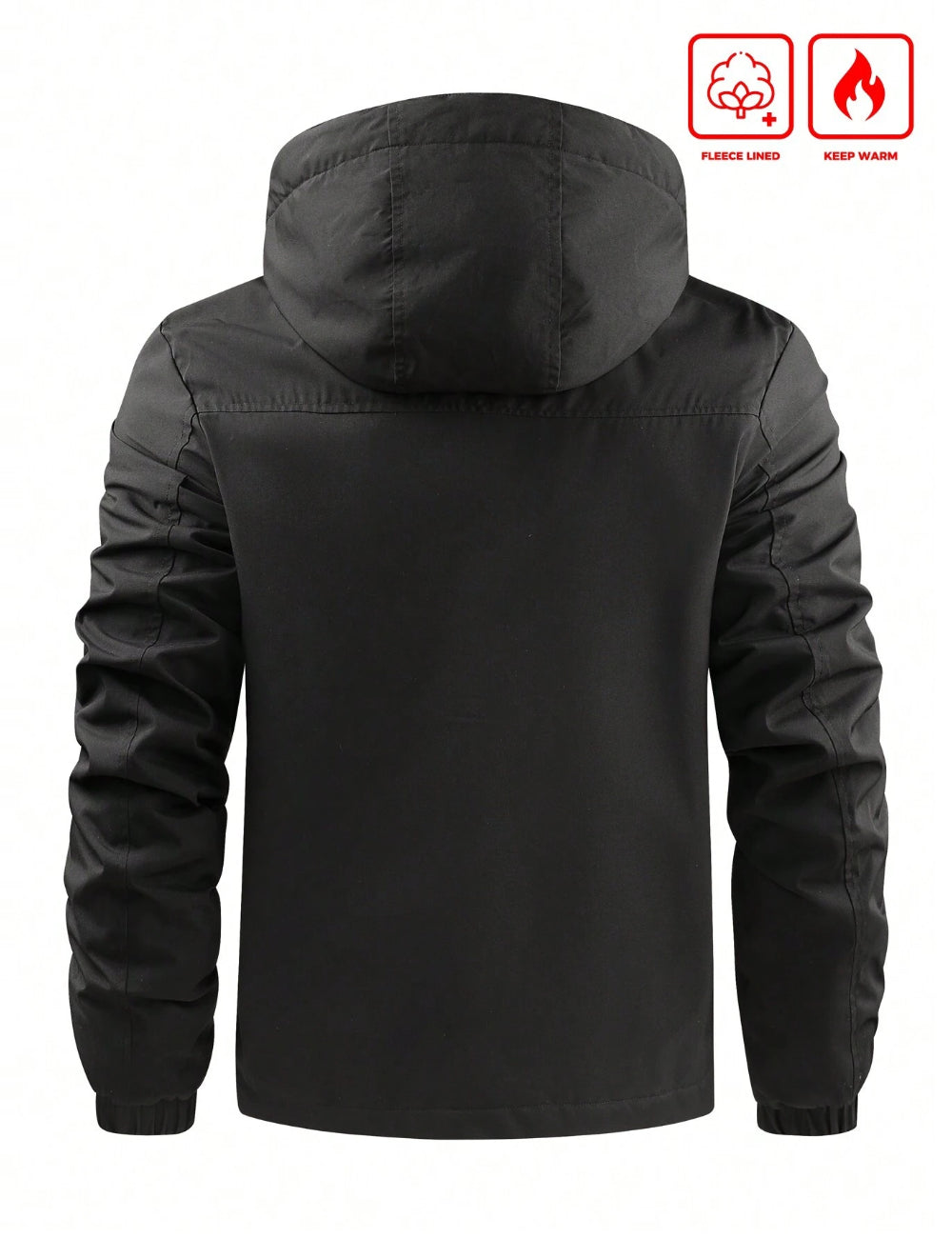 Shein MANFINITY Jacket, Black